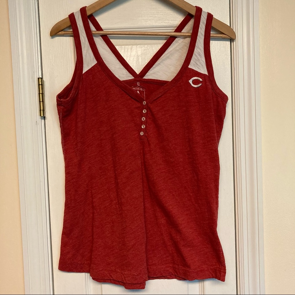 Cincinnati Reds tank top by Antigua